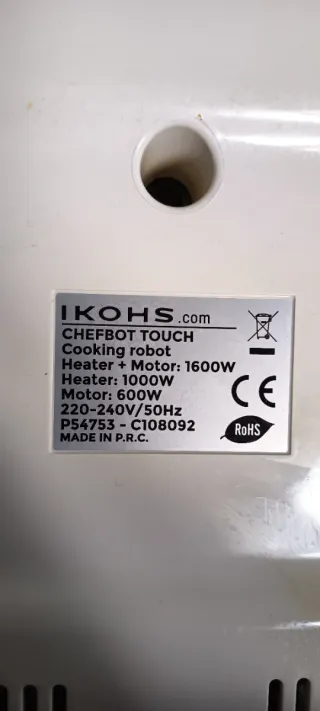 Recambios Robot Cocina Create Ikohs