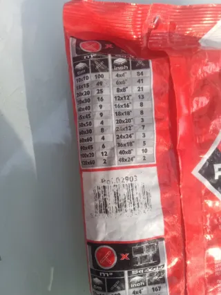 Separadores para baldosas Rubi 2mm y 9mm