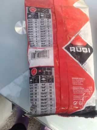 Separadores para baldosas Rubi 2mm y 9mm