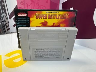 Videojuego SNES Super Battletank