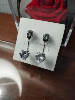 Pendientes con brillantes