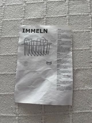 Estante de esquina para baño Ikea