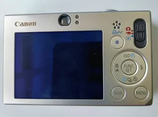 Máquina Fotográfica Digital Canon Ixus 70 Prata