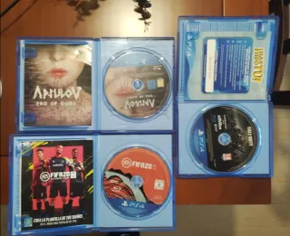 Pack 3 Juegos PS4: Horror, Deporte, Guerra 10€ uno