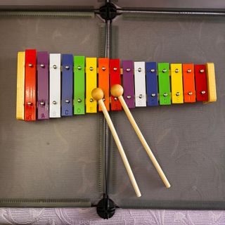 Xilofono Metallofono 15 Note con Bacchette