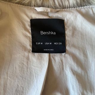 Chaqueta pelo marrón y gris