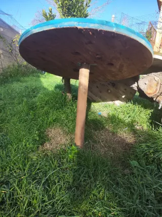 Bobinas de madera decorativas