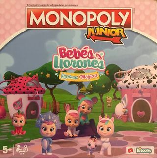Monopoly Junior Bebés Llorones Lágrimas Mágicas