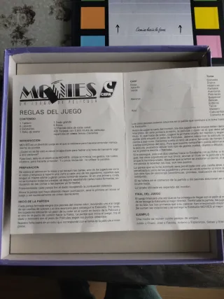 Juego de mesa Movies