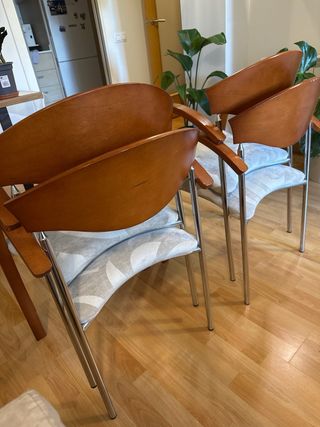 Conjunto de 4 sillas de comedor