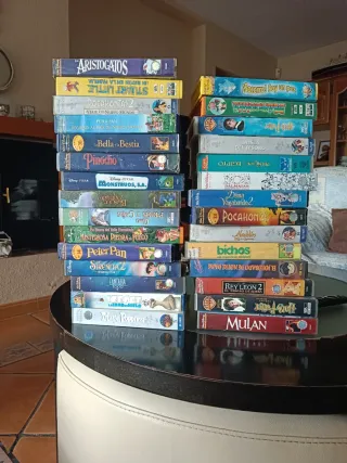 Lote Cintas VHS Disney Clásicos