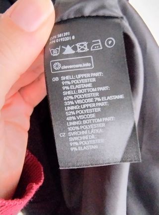 Abito elegante smanicato bianco e nero