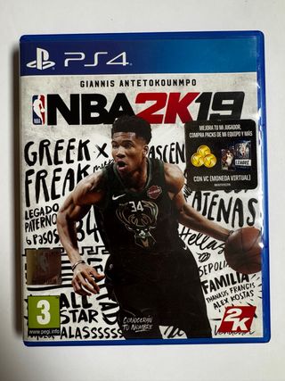 NBA 2K19 PS4 Giannis Antetokounmpo