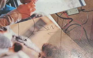 Vinilo Hombres G Firmado