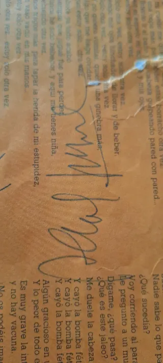 Vinilo Hombres G Firmado