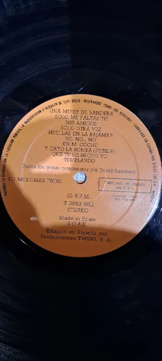 Vinilo Hombres G Firmado