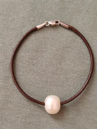 Pulseras niña plata y charm