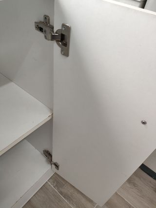 Mueble armario auxiliar cocina blanco