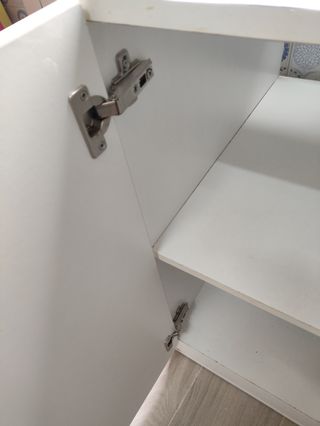 Mueble armario auxiliar cocina blanco