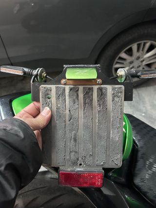 Portamatriculas corto Kawasaki Z800