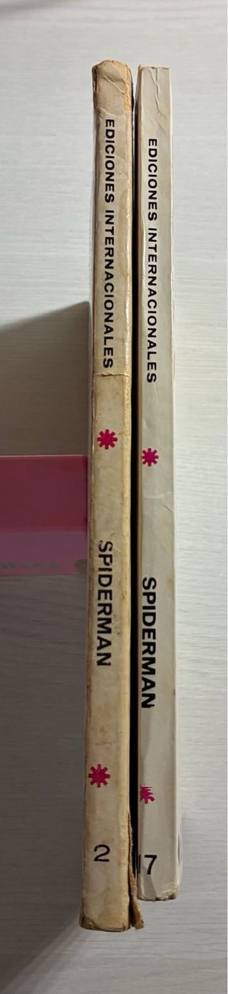 2 cómics Spiderman vertice