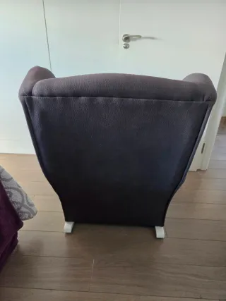 Sillón de lactancia con balancín