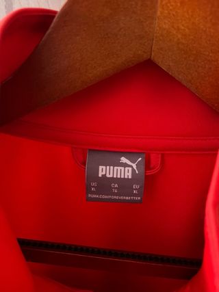 Chándal Puma Hombre Negro y Rojo SIN ESTRENAR