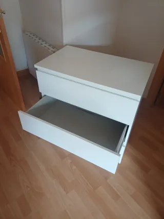 Cómoda blanca 3 cajones