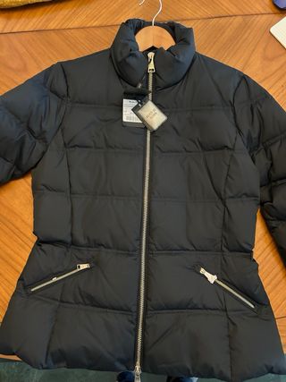 Plumas Massimo Dutti Mujer Talla L Negra Sin Estre