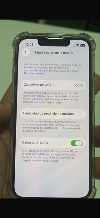 iPhone 13 mini bateria 100% original