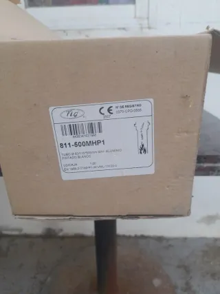 Tubo aluminio caldera 811-500MHP1
