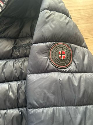 Cazadora NORWAY plumón azul