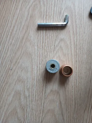 Soldador de tubos con accesorios