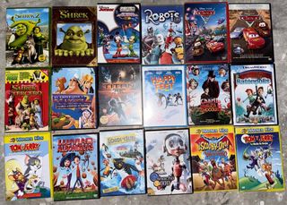 Lote Películas Infantiles DVD (Español)