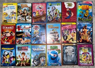 Lote Películas Infantiles DVD (Español)