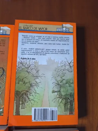 Lote 4 libros. El Barco de Vapor. Serie Naranja