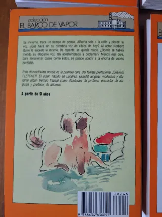 Lote 4 libros. El Barco de Vapor. Serie Naranja