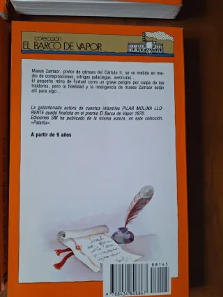 Lote 4 libros. El Barco de Vapor. Serie Naranja