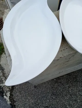 Set 3 Pirofile Ceramica Aperitivo + Piatto