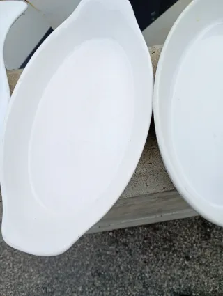 Set 3 Pirofile Ceramica Aperitivo + Piatto