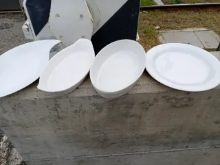 Set 3 Pirofile Ceramica Aperitivo + Piatto