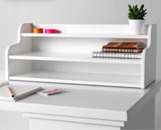 Estantería escritorio Ikea blanca