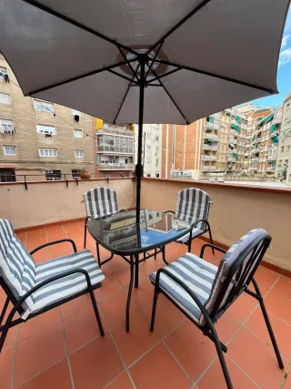 Conjunto mesa y 4 sillas exterior