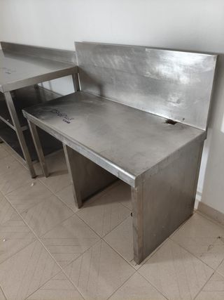 Mesa de acero inoxidable 125x60x68