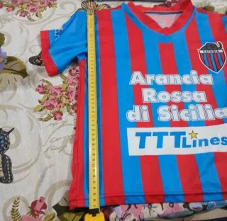 Maglia Calcio Catania Arancia Rossa di Sicilia