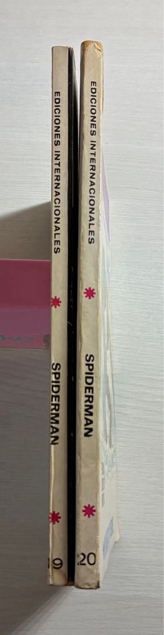 2 cómics Spiderman vértice