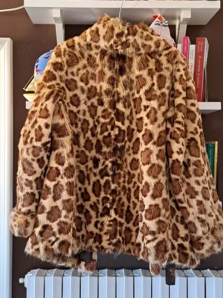 Pelliccia vintage maculata