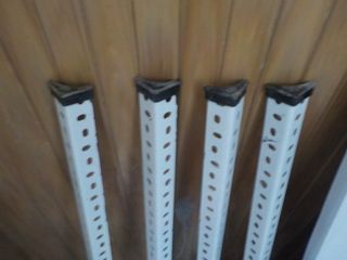 Estantería 3 baldas metal blanca