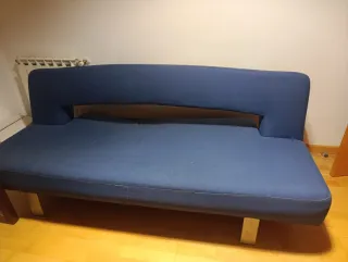 Sofá Cama Azul
