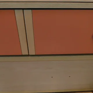 Cama alta doble con almacenaje